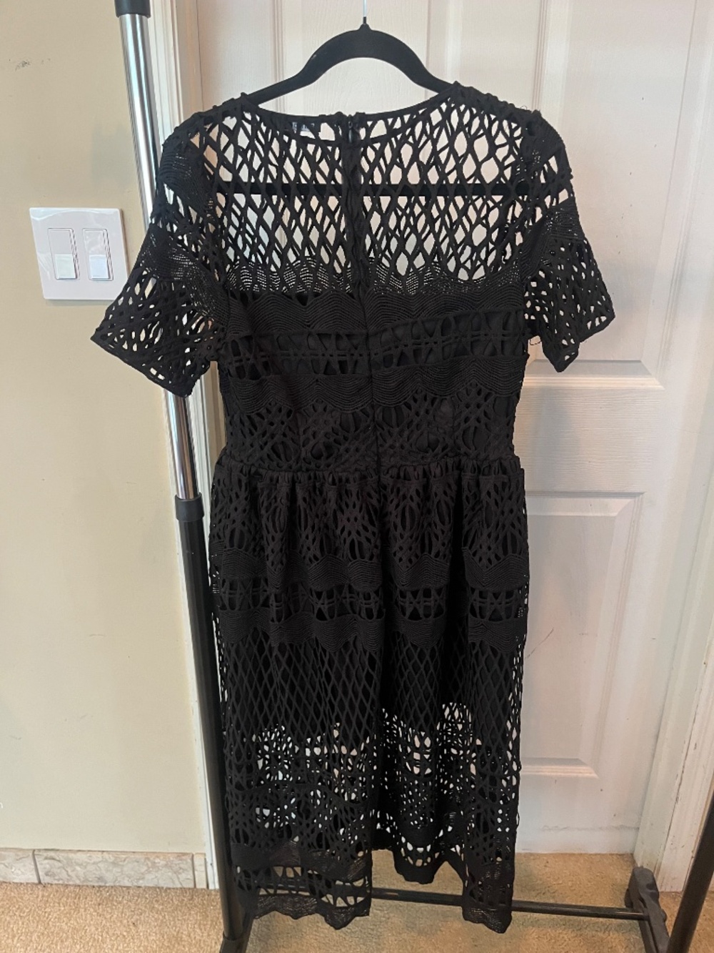 Black Midi Dress - Picture 3 of 3